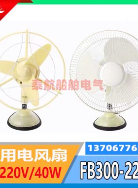 船用台壁式电风扇FB300-220J壁挂式三角叶片交直流220V24V40W现货