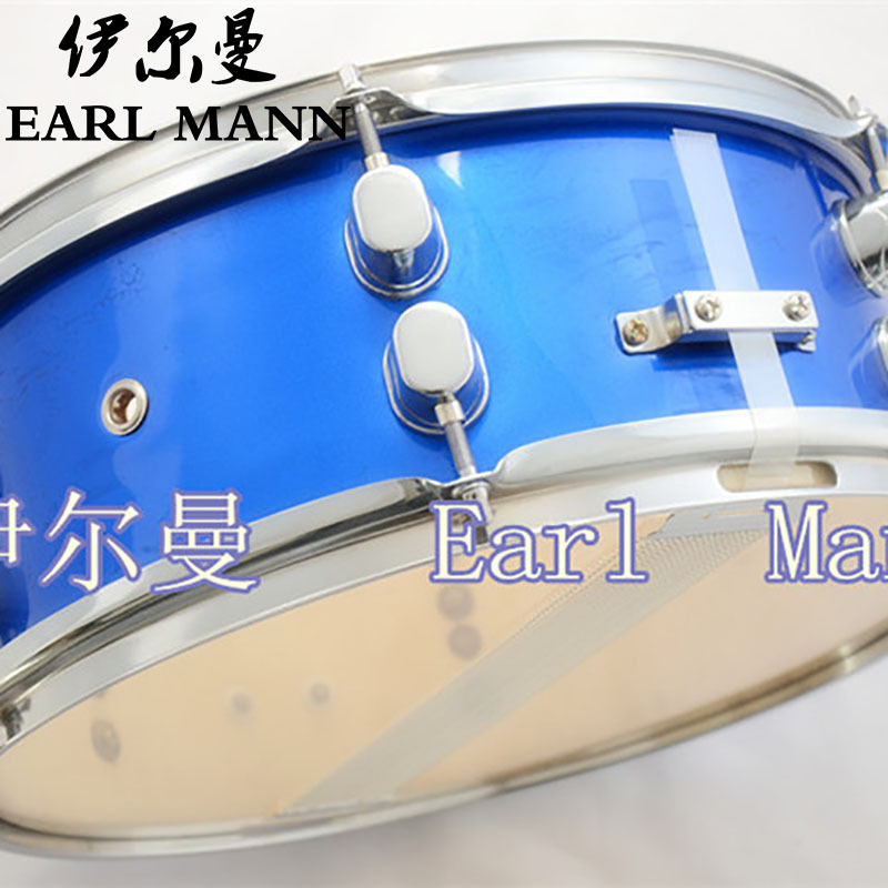 伊尔曼 Earl Mann 木腔小军鼓 14寸蓝色小军鼓