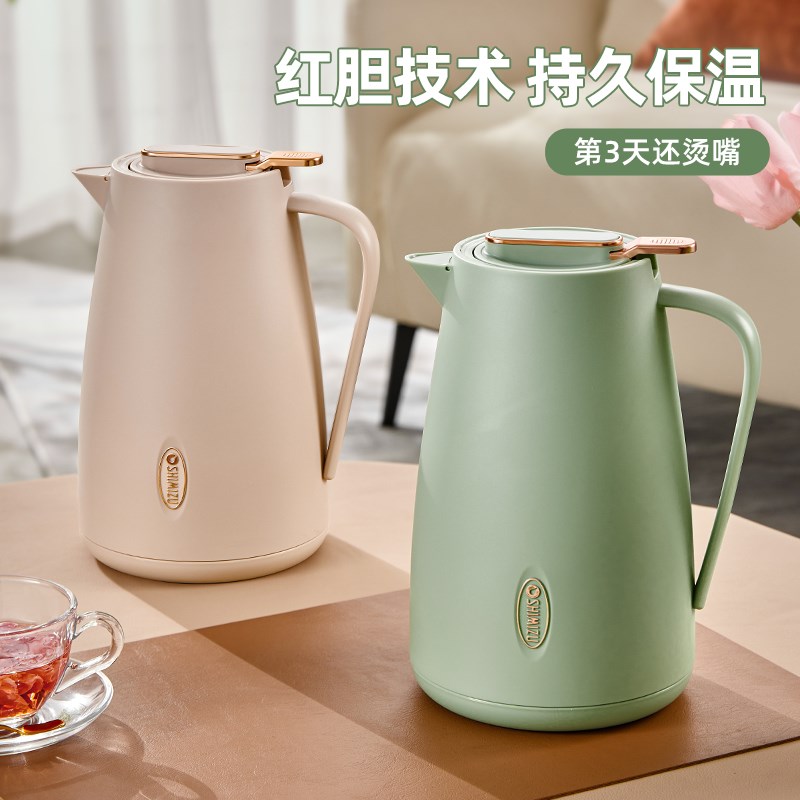 保温壶大b容量热水壶家用暖水壶宿舍开水瓶玻璃内胆学生保温瓶茶