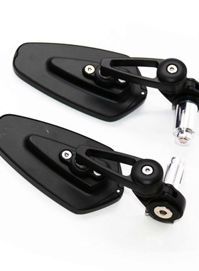 高质量街车跑车摩托车改装铝合金BCNC手把镜车把后视镜反光镜