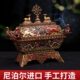尼泊尔手工香炉纯铜卧香炉线香炉卧式 祥麟卧香薰香炉室内香盒卧