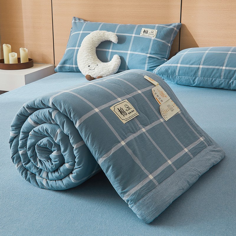 A类新疆棉花夏凉被2025新款小被子被芯宿舍单人学生空调被可机洗