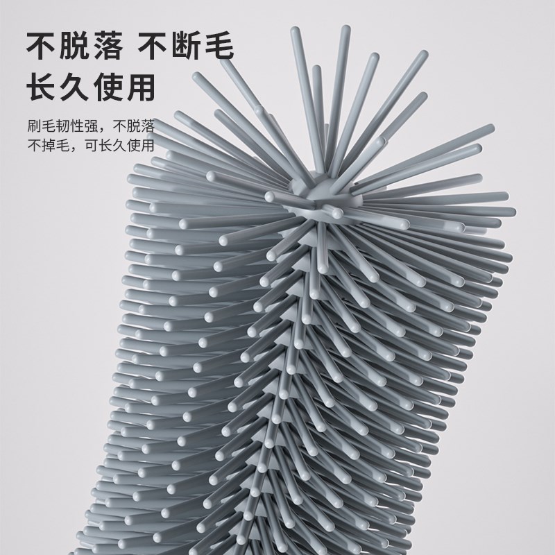 杯刷刷子刷清洁洗杯子神器水杯清洗长柄专用三合一奶瓶杯盖刷涮子