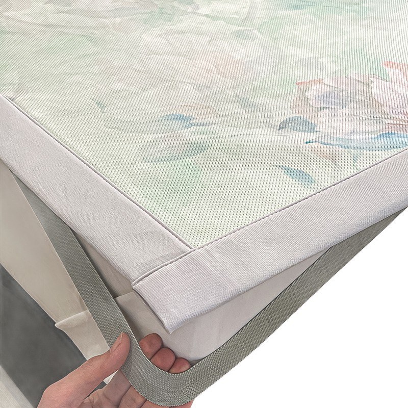 夏天冰丝凉席床垫三件套家用空调席凉感床单夏凉垫可机水洗软席子