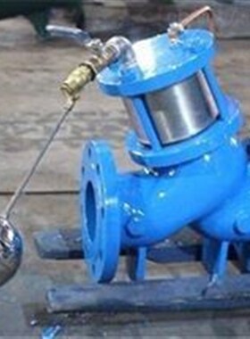 F745X法兰遥控浮球阀 自动补水箱电磁水位控制器dn50 65 80 100