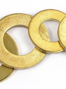 金色黄铜垫片套装多尺寸规格铜平垫圈盒装280pcs/315PCS