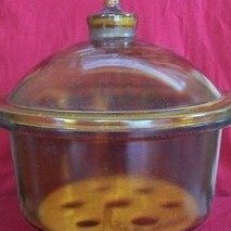 避光干燥保存容器 黄色茶色玻璃真空干燥器 棕色真空干燥器 210mm