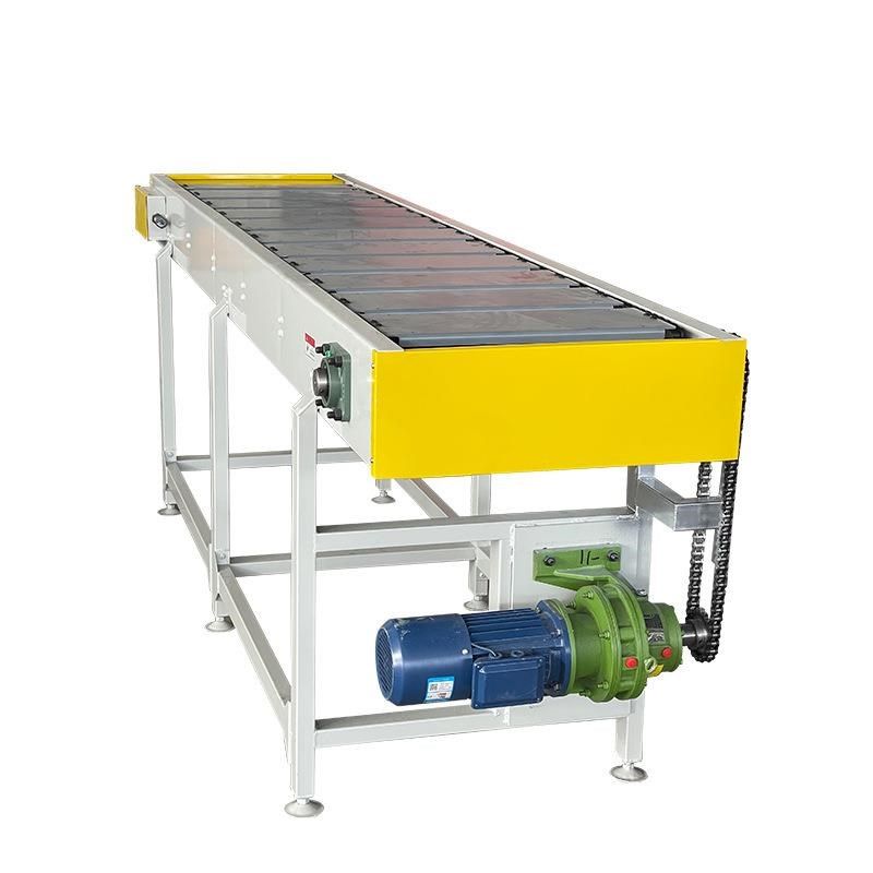 风冷网链输送机厂家车间流水线烘干输送设备不锈钢挡板链板输送机