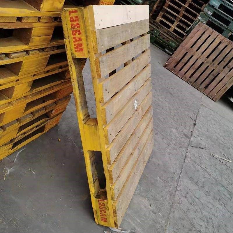 1m1.2m陆凯仓储板物流运输木质防滑托盘四面进叉木栈板