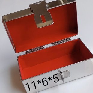 不锈钢银镜面儿童卡通存钱罐带锁i大容量网红密码箱可取防摔包邮