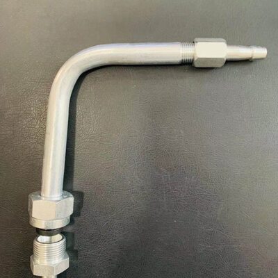 海天注塑机配件 MA1600II/540卡套式料筒冷却水管接管 炮筒水管