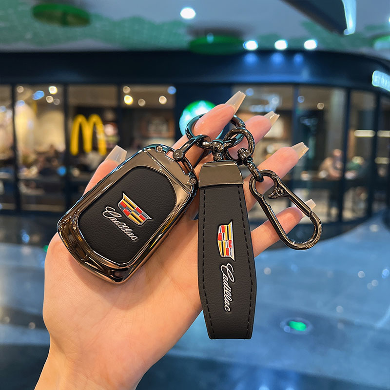 适用24款凯迪拉克ct5钥匙套ct6高级xt5新款astl车xts扣xXt4金属xt