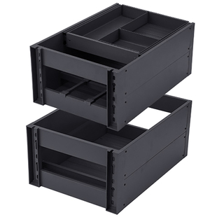 400调味篮450橱柜拉篮抽中抽铝合金350厨房收纳300抽屉式 拉拦阻尼