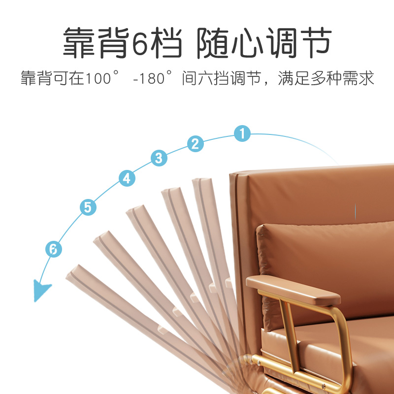 申亚折叠床单人床午休办公室折叠躺椅便携家用简易午睡懒人沙发床