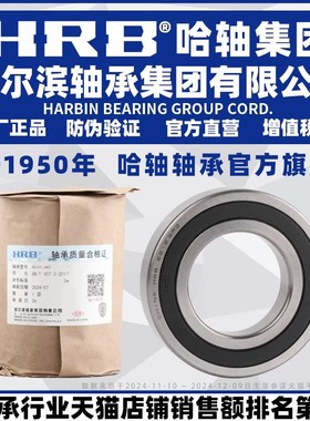 HRB 哈尔滨轴承旗舰店 6315 6316 6317 6318 6319- ZZ 2RZ P5