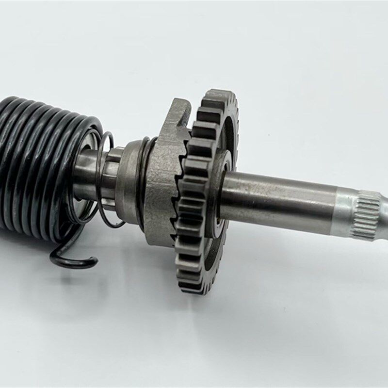 适用铃木QM200GY启动轴总成 藏獒200脚启动起动轴 QM200起动轴