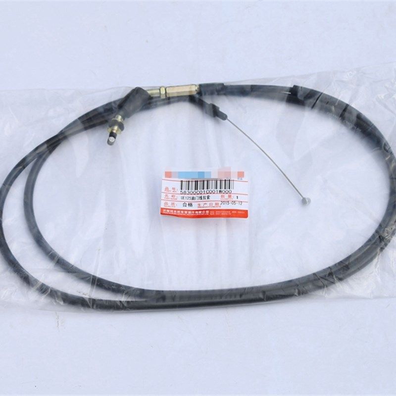适用韵彩QS100T油门线 丽彩QS125T-2油门拉索 油门拉线