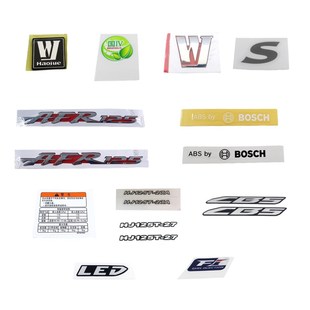 贴条 27A型号贴纸AFR125S标志贴花 适用 AFR125全车标牌HJ125T