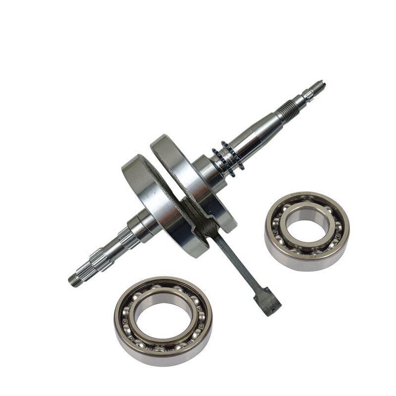 轻骑铃木丽彩QS125T-2/A/B曲轴 韵彩QS100T-A/B曲轴连杆 曲轴轴承