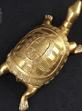 铜龟铜寿字龟摆件铜乌龟祝寿贺寿礼品礼物家居开业装饰工艺品摆件