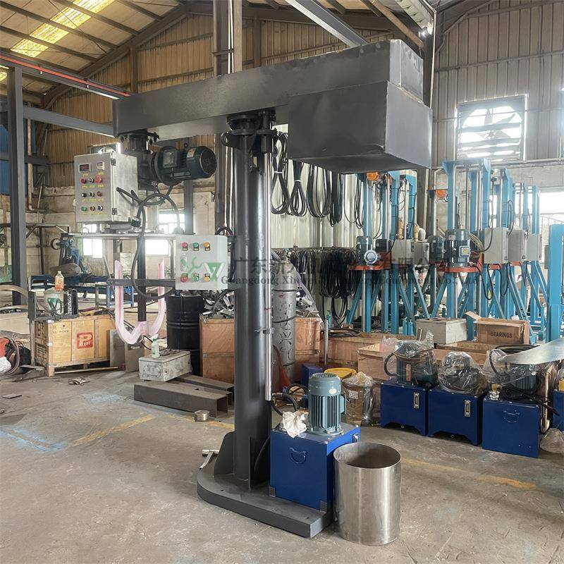 商家生产乳胶漆变频调速分散机无级变速液压分散机化工搅拌机