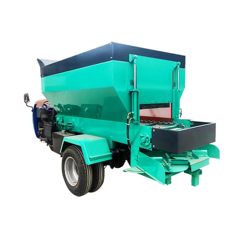 横绞龙车载撒粪车有机肥料粪便施肥机农家肥全自动牧场抛洒车