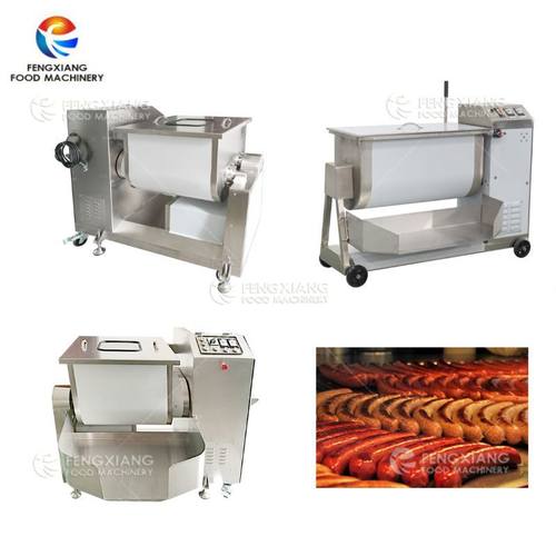 工厂直营 全自动馅料火腿肠肉拌馅机 双轴水饺混沌肉饼丸子搅拌机