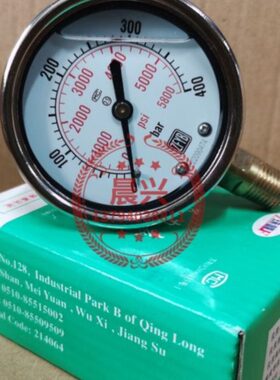 ZFYB珠峰压力表 耐震压力表 抗震压力表 60表面 油压表 径向YN60