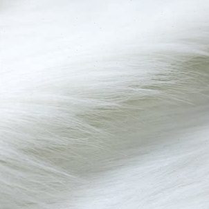 包邮纯白色 长毛毛绒布布料 手机柜台装饰 格子铺展示 背景绒毛布