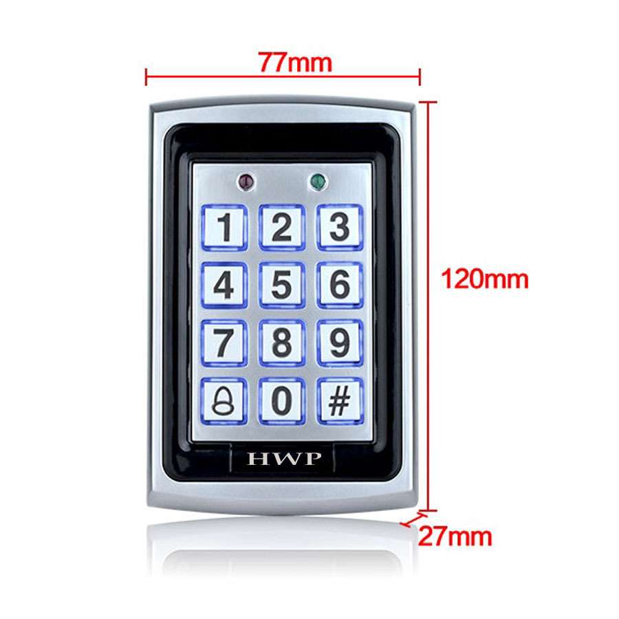 金属门禁系统 密码门禁键盘 密码锁Metal Keypad Access Control