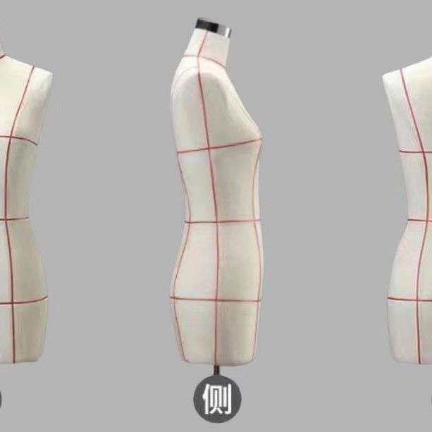 立裁人台女可插针立体裁剪半身模特道具泡沫服装制作打版制版摄影