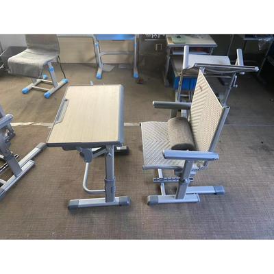 师生之友午休课桌海棉靠垫新款中小学生课桌椅手摇可升降折叠收纳