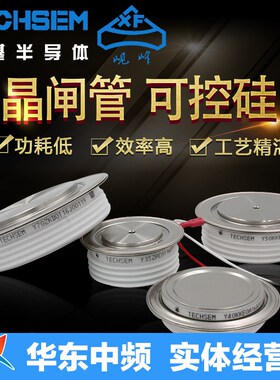 台基TECHSEM岘峰快速晶闸管可控硅KP2000A2500V1600A2200V中频炉