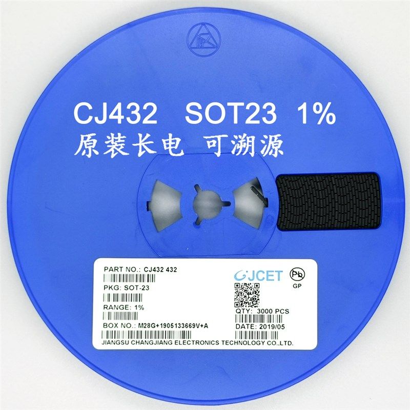 CJ432  精度1% CJ431 100mA SOT-23/SOT-89 原装长电 基准电源管