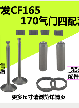 常柴 常发 金坛 峨嵋 天鹅柴油机R165R170R176气门四配套组合件