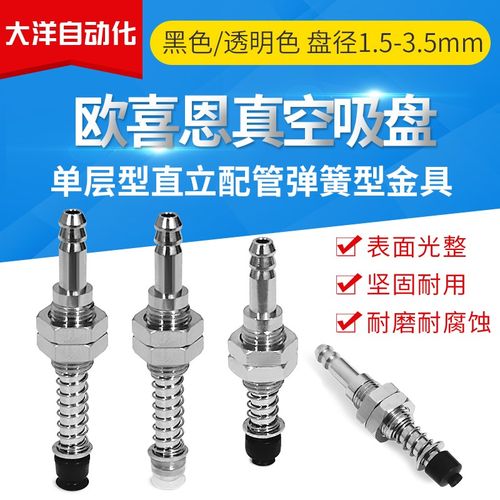 C-MVPFE2-2.5/5工业金具款气动真空吸盘小型吸嘴C-MVPFN3.5-5/2.5
