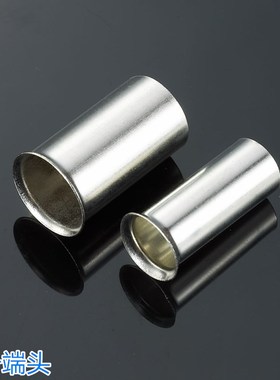 EN1508紫铜2000只1包  喇叭铜管E型裸端子管形裸端子