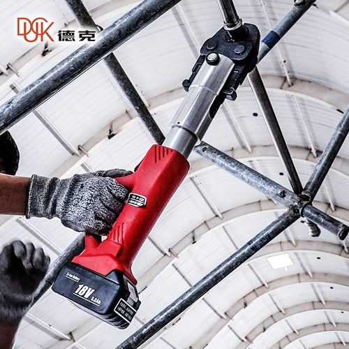 DUCK德克薄壁不锈钢管液压电动压管钳锂电铜铝塑管卡压钳压接钳