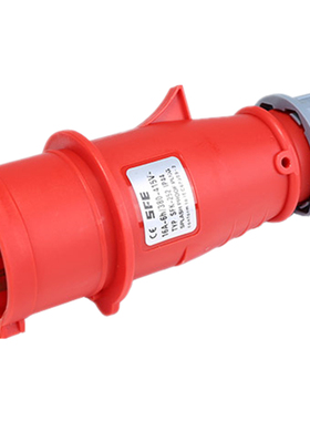 4芯孔32A上丰SFE防水德式航空IP44第三代工业插头TYPSFK264