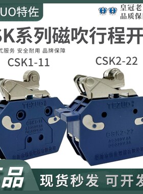 特佐TEZUO行程开关CSK1-11微动开关CSK2-22/1开1闭 2开2闭 1组2组