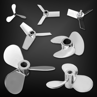 苏州燎工搅拌桨叶片大全304不锈钢叶轮实验室搅拌器配件加工定制