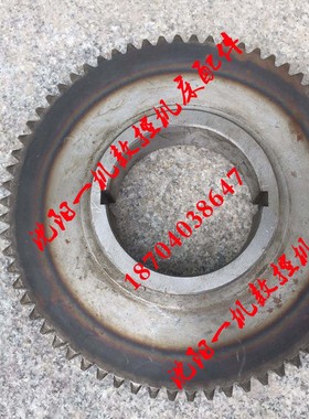 中捷镗床配件 T6113 TPX6113 21302 原厂镗床齿轮 Z66 M3 键宽8