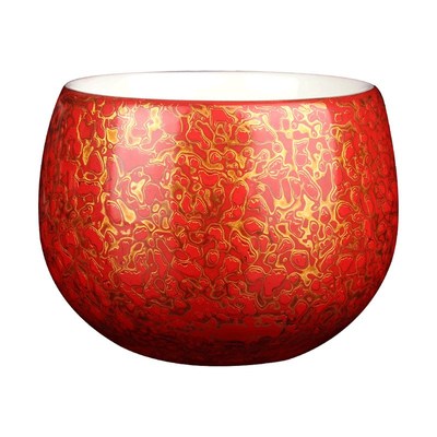 徐福坤大漆羊脂玉白瓷茶杯家用陶瓷手工功夫主T人杯单杯大号对杯