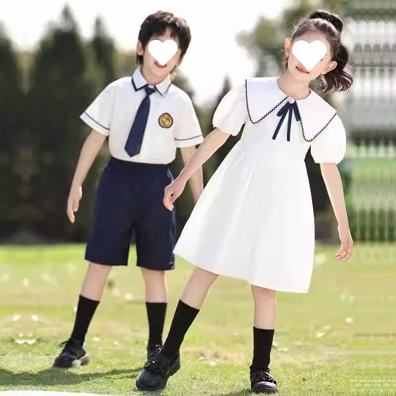 小学生朗诵表演服装六一儿童x节合唱演出服幼儿园毕业照班服舞蹈