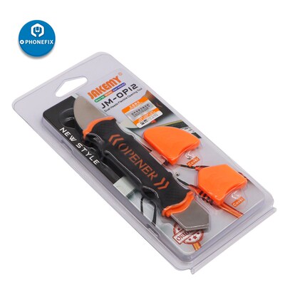 杰科美 JAKEMY JM-OP12双头韧性金属片拆机工具 不锈钢拆手机电脑