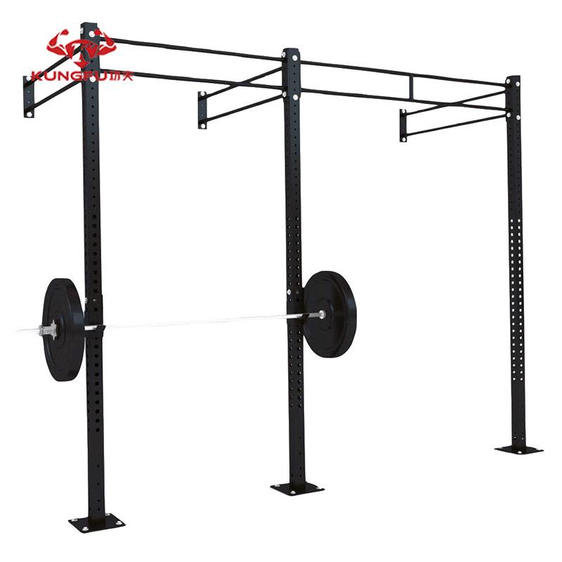 CF架靠墙式深蹲架卧推训练架单杠引体向上训练架健身器材厂家直售