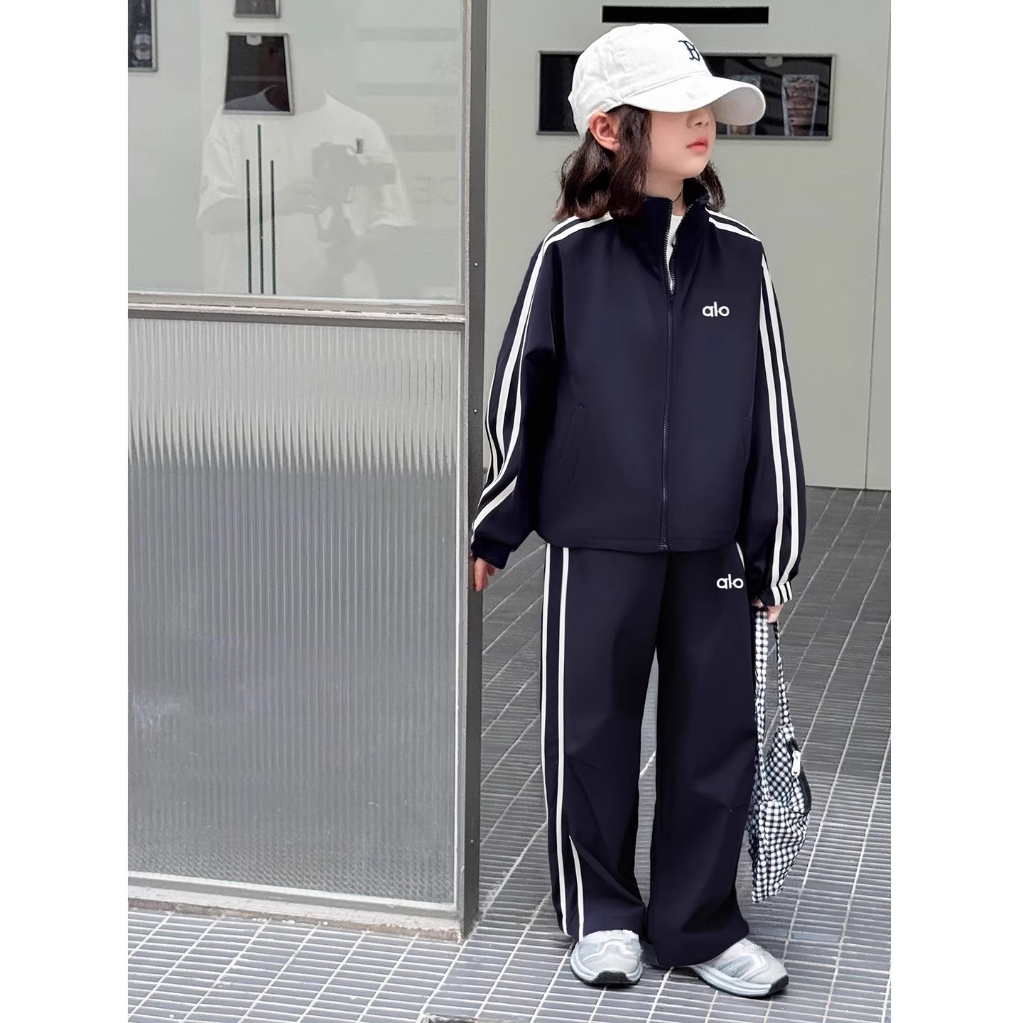 奥莱童装女童运动套装春秋装