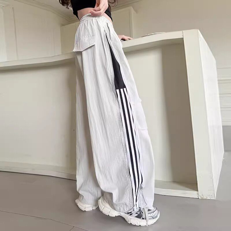 女童夏季新款速干爵士舞工装裤