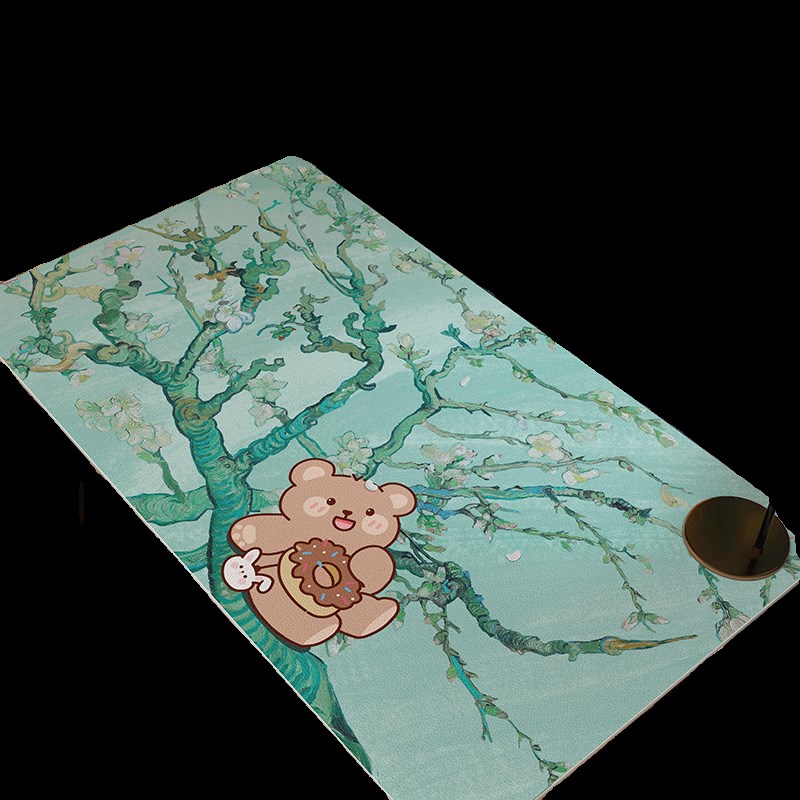 皮革书桌垫学生桌垫儿童专用桌面垫防水防油可擦电脑办公桌布pvc