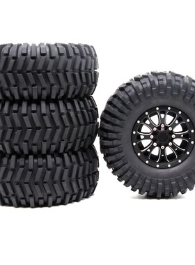 RC2.2寸玛吉斯轮胎CNC轮毂直径125mm攀爬胎皮SCX10TRX4RBX10 TRX6